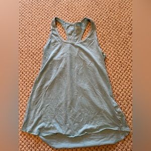 Light teal racerback tank top